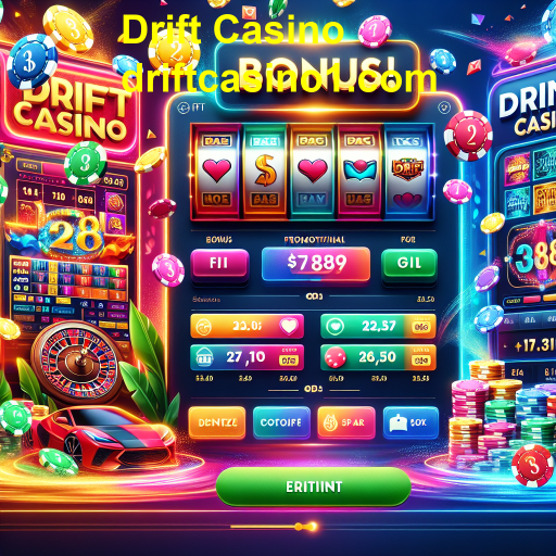 Explore a Categoria de Bônus no Drift Casino